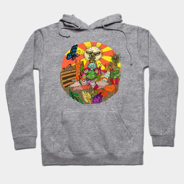 The Mad Garden Hoodie by Mister Wolf